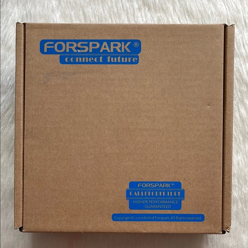 Forspark Prime High Speed HDMI Cable With Ethernet Metal Black Case 40 Feet